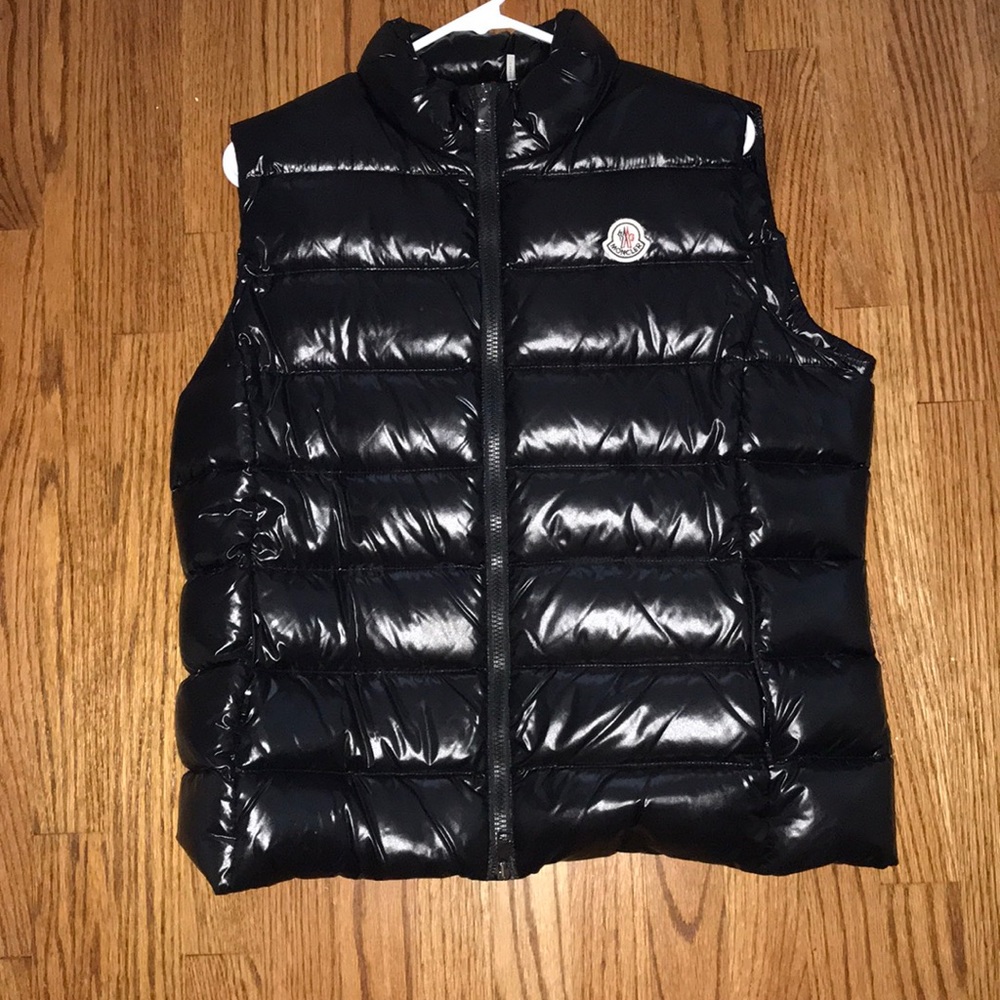 Moncler Ghany black vest — timeless elegance